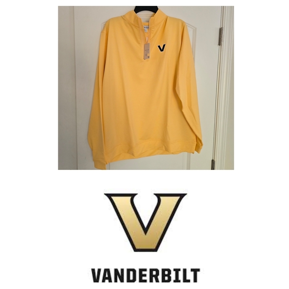 Peter Millar Other - 🆕️ PETER MILLAR VANDERBILT QUARTER HALF ZIP CROWN SPORT PULLOVER LONG SLEEVE
